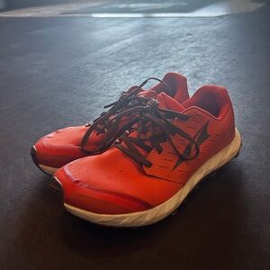 Altra Men's Red and Black Athletic Running Shoes